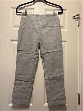 Tribal Light Gray Skinny Pants